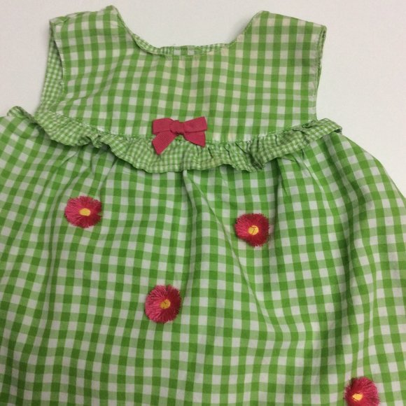 GYMBOREE BABY GIRL'S 3-6 MOS. ONE PIECE DRESS - Picture 4 of 6